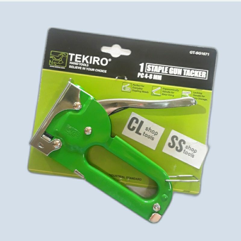 

STAPLES TEMBAK 8mm TEKIRO gun stapler hekter jok motor brosur