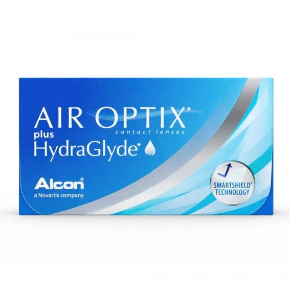 Air Optix Plus Hydraglyde Softlens Bening