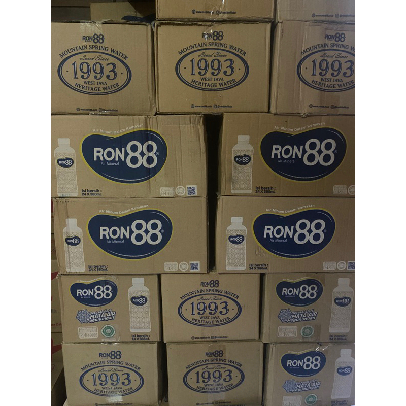 

ron 88 380ml botol kecil 1 dus isi 24 botol ron88 380 ml