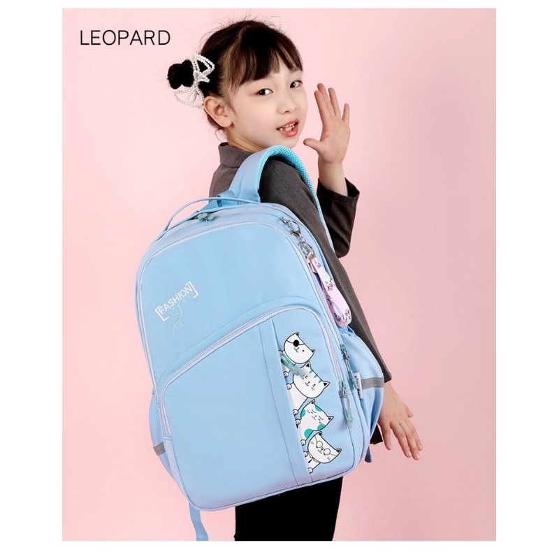 Ransel Anak TK Kartun Kucing Sekolah Bahu Tas Ransel Perjalanan Anak Ransel Lucu Tas Bahu Tas Ransel