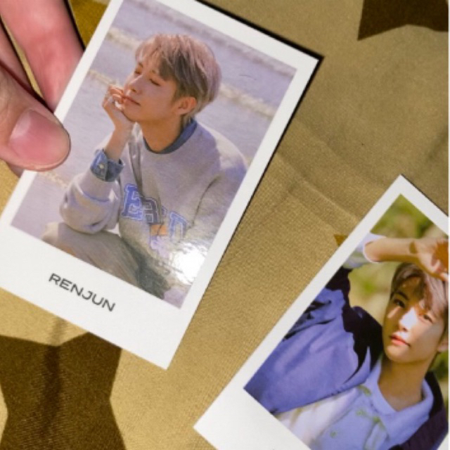 renjun polaroid from home