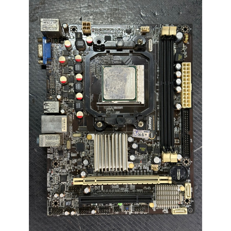 Motherboard AMD Jetway MA760TMV2-LF Socket AM2 DDR3 + Proc Athlon II Second