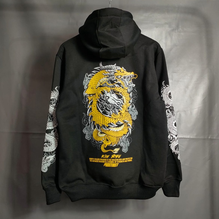 Sweater Hoodie Prostreet Kin Ryu Sunmori - Sweater Hoodie Jumper Sunmori Terbaru Motif Naga - Hoodie