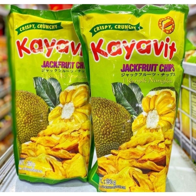 

Keripik Nangka Kayavit / Jackfruit Chips / Kripik Nangka / Makanan Ringan Manis