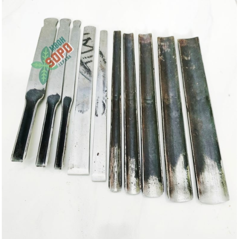 Alat Bonsai dan Kerajinan, Pahat Ukir Jepara, Pahat Bonsai Super Tebal, Full Set T6
