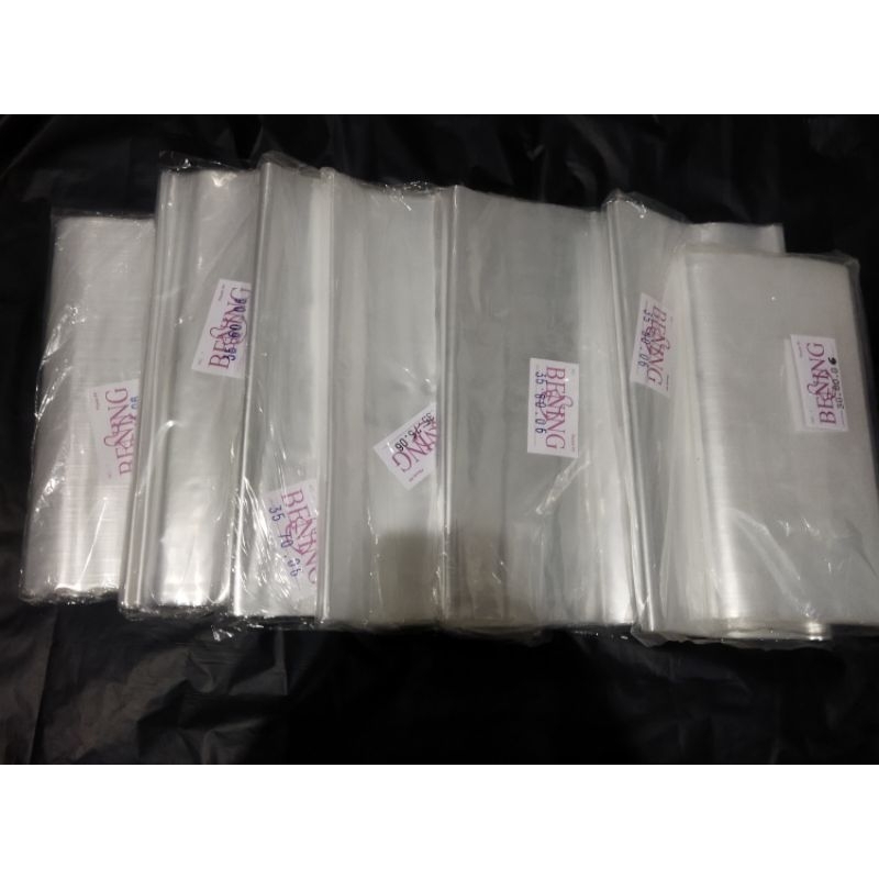Plastik PP BENING tebel 06 ukuran 30x40 30x45 30x50 30x60 35x50 35x60 35x70 35x75 35x80