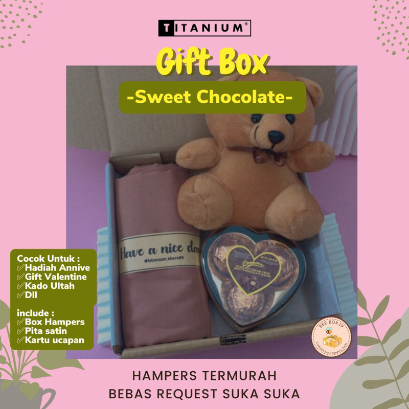 

HADIAH VALENTINE SET COKLAT KADO CEWEK ULTAH ANNIVE PACAR