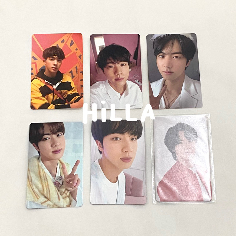 JIN SEOKJIN HER E HER L MOTS 1 POB BE DELUXE BE ESSENTIAL MOTS CARD TICKET