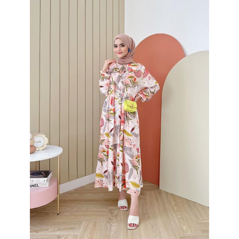 NADA MIDI DRESS BY HD.ID