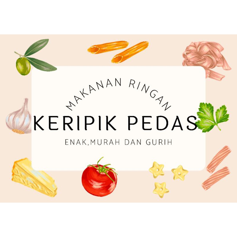 

Keripik dan Makaroni Pedas eceran, Bisa untuk barang dagangan warung