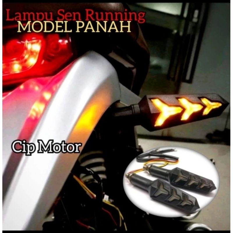 lampu sen sein running LED motor VARIO ADV VIXION NINJA BYSON CB AEROX DLL