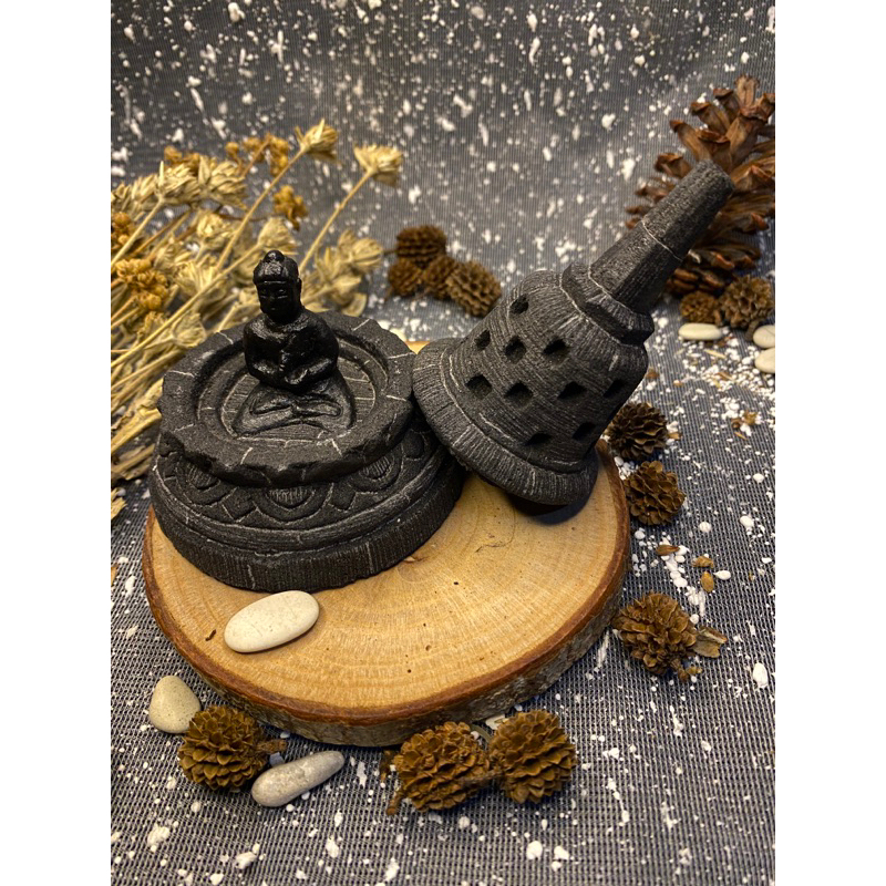 Jual miniatur stupa candi borobudur tinggi 10cm | Shopee Indonesia