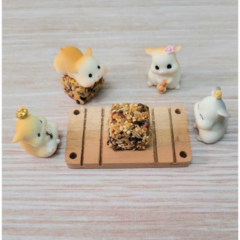 Seed Cube Suet Snack Hamster/Burung Biji Alami