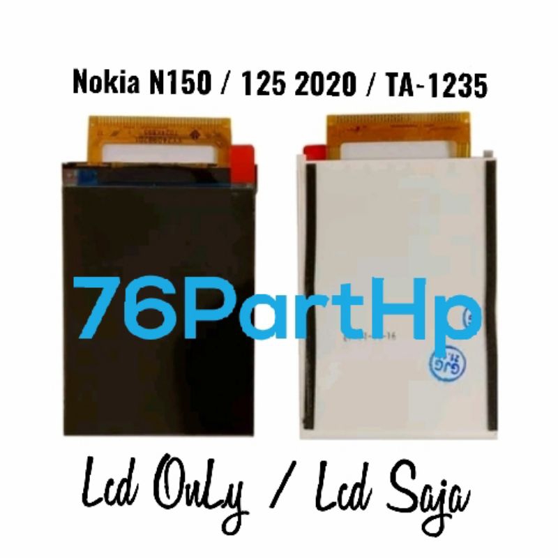 lcd Only Nokia N150 - 125 2020 - TA - 1235 - Lcd only Lcd saja