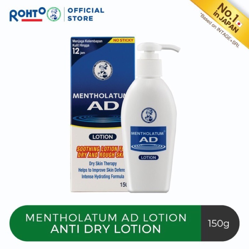 Mentholatum AD Lotion - Soothing Lotion For Dry And Rough Skin