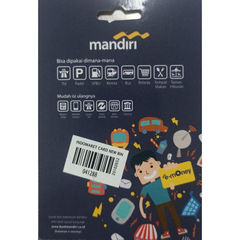 kartu E-toll (indomaret card)