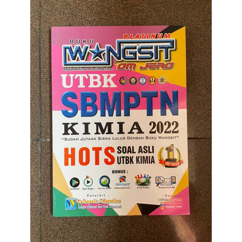 buku wangsit kimia sbmptn 2022 + rumus sakti (belum dipakai sama sekali)