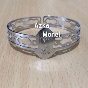 Gelang Terompah Nama Arab Custem