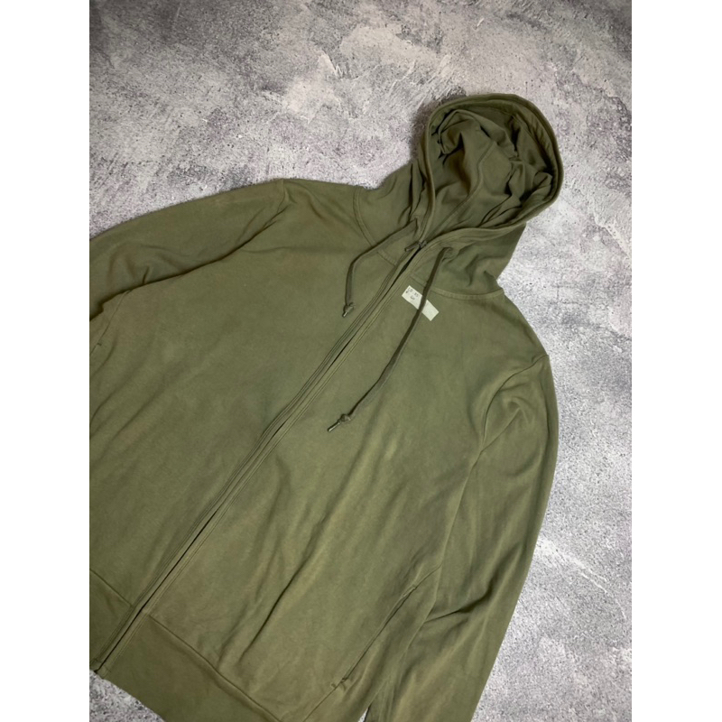 Hoodie UNIQLO Zipper Basic Polos Full Tag UNIQLO Jaket Sweater Pria Wanita Laki Perempuan Cowo Cewe 