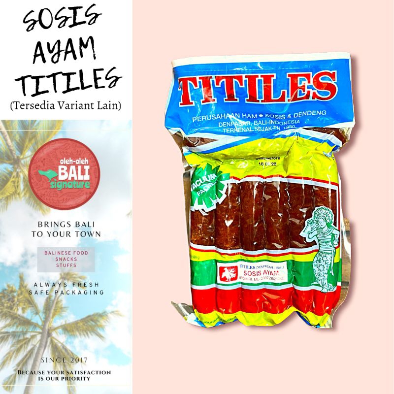 

Sosis Titiles | Sosis Babi Titiles | Sosis Ayam Titiles | Lapchiong Titiles