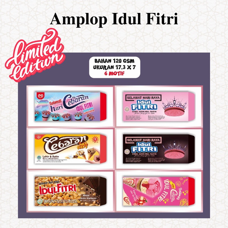

Amplop Lebaran edisi blackpink Limited edition