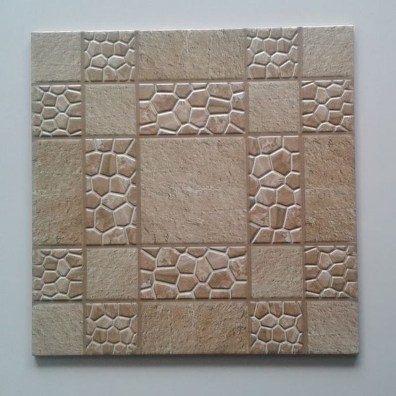 Keramik Lantai Kasar Carport 40x40 LAGOS BEIGE Mulia