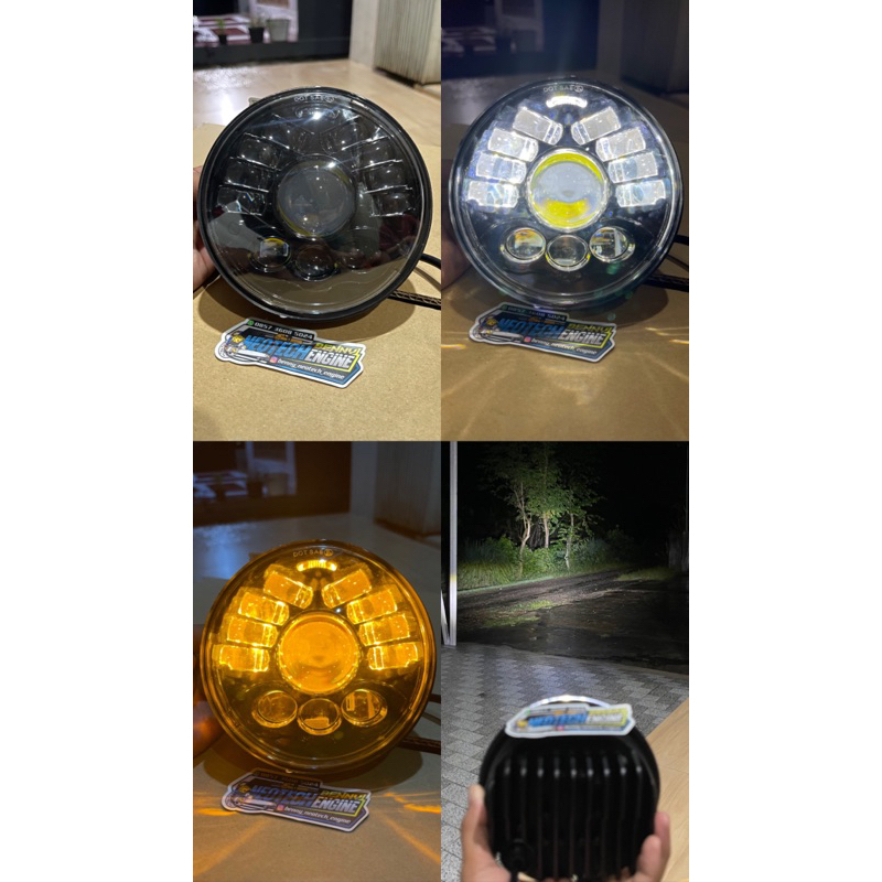 Daymeker Biled 5,7 pnp batok Jute L2G CB125 Van van bisa buat CB GL MEGAPRO TIGER