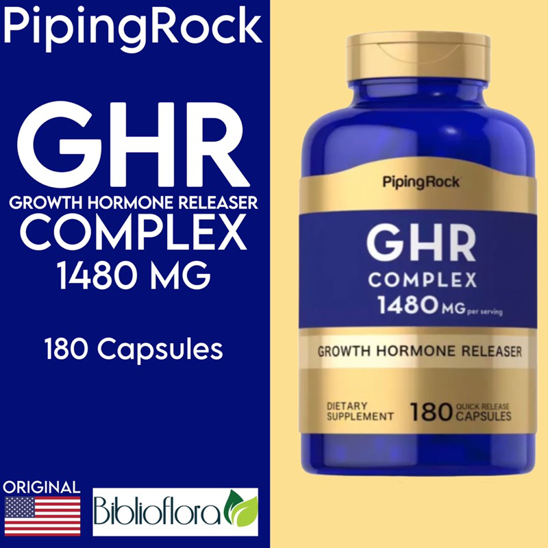 PipingRock GHR Complex Growth Hormone Releaser 180 Capsules