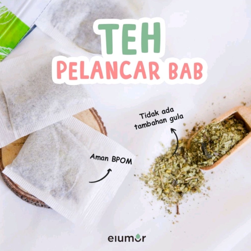 ELUMOR GREEN TEA / SLIMMING TEA MINUMAN TEA PELANGSING