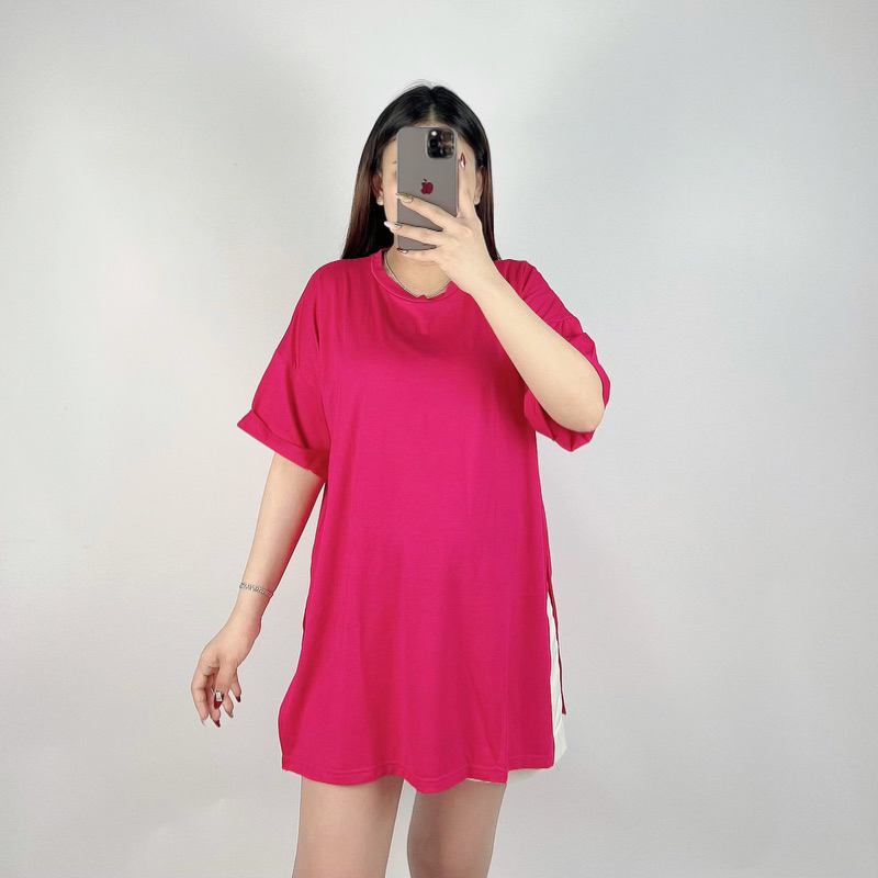 Oversize With Slit Jumbo Wanita / Atasan Oversize XXXXL