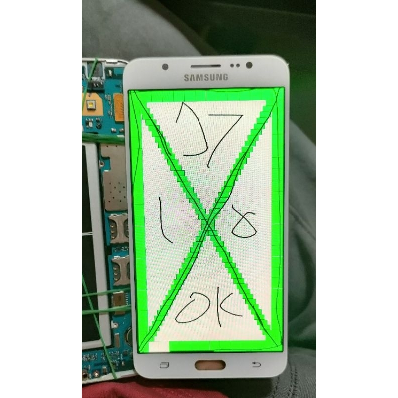 lcd samsung j7 2016 j710 original copotan