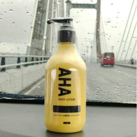 AHA Body Lotion Pemutih N203R 300ML BPOM - HB Lotion Pemutih Viral - Ukuran Besar AHA Body Lotion Be