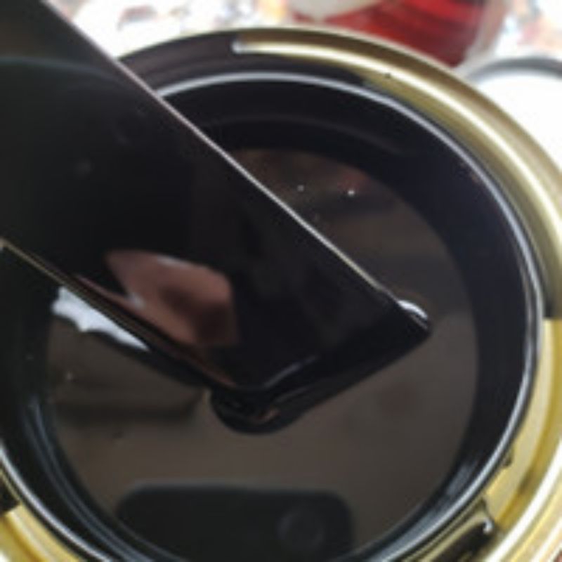 CAT HITAM PU CAT HITAM PEKAT HITAM SOLID 1LITER CAT MOTOR MOBIL MOTER DAN SEPEDA