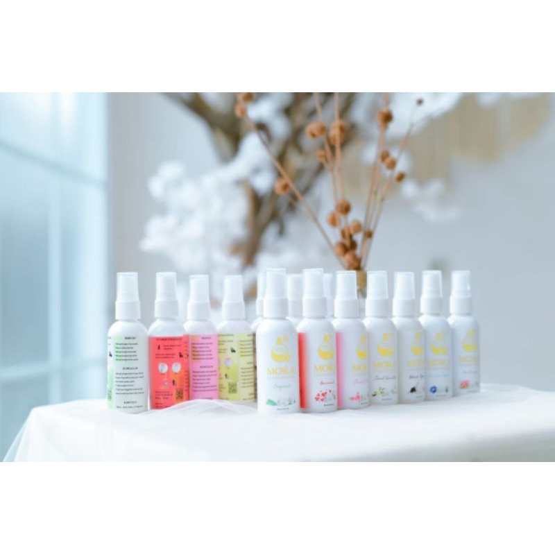 (TERLARIS)MORA TAWAS SPRAY/DEODORANT SPRAY/TAWAS BPOM