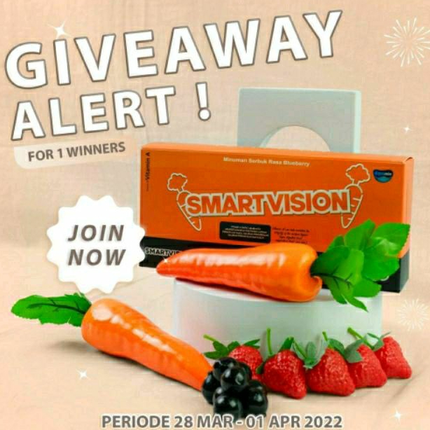 SMART VISION Suplemen Obat Kesehatan Mata Minus - Plus - Slinder Ampuh 100% BPOM