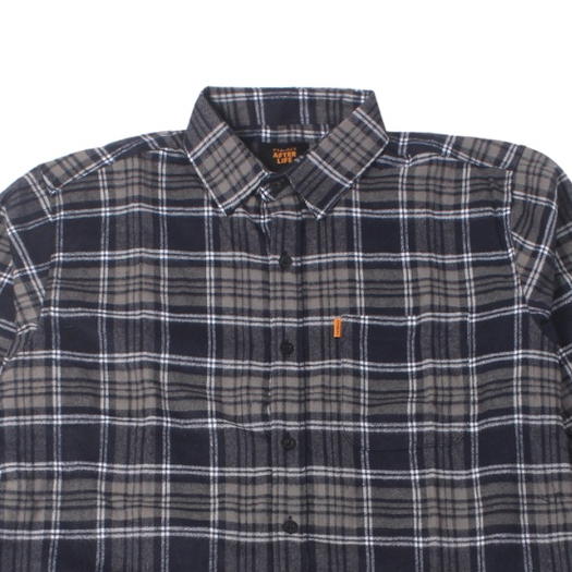 AFTERLIFE - Kemeja Flannel Golden Block