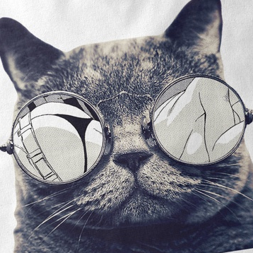 Tote Bag Resleting Fashion Tas Totebag Wanita Cats Cute Kucing anime