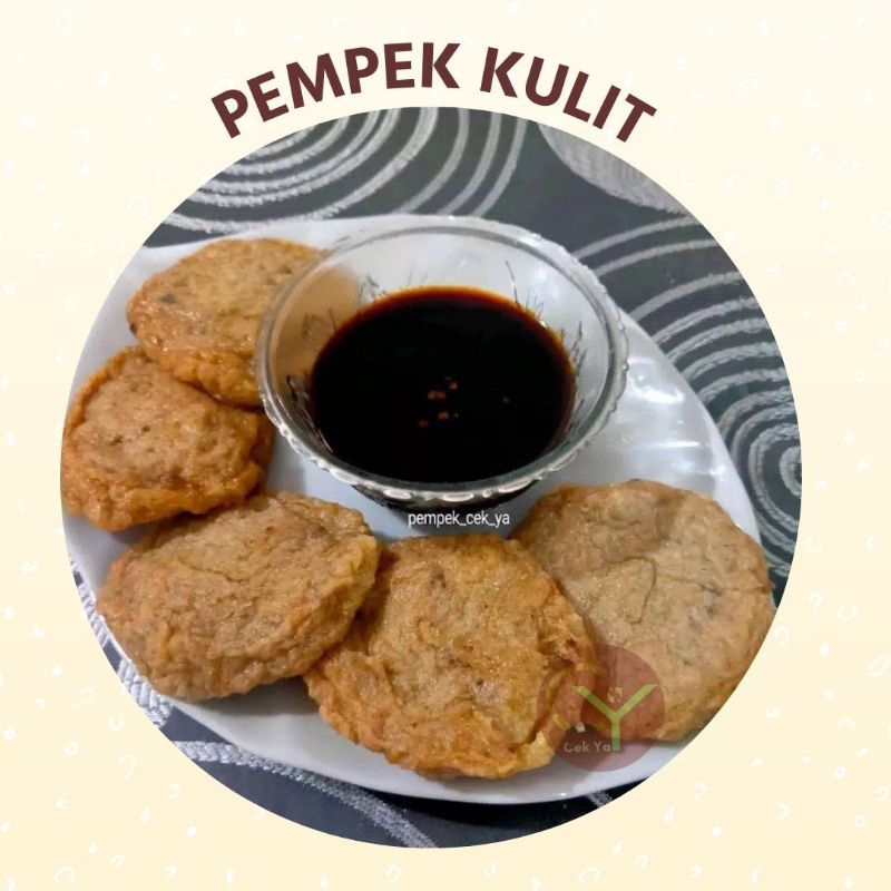 

PEMPEKCEKYA/PEMPEK KULIT /PEMPEK ASLI PELEMBANG/EMPEK EMPEK/OLEH OLEH KHAS PALEMBANG