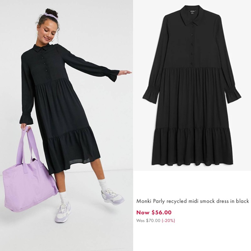 Monki Midi Dress