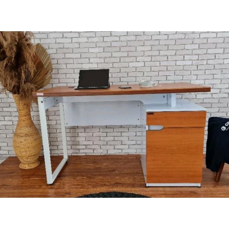 meja kantor meja komputer/ meja belajar minimalis kayu jati Belanda
