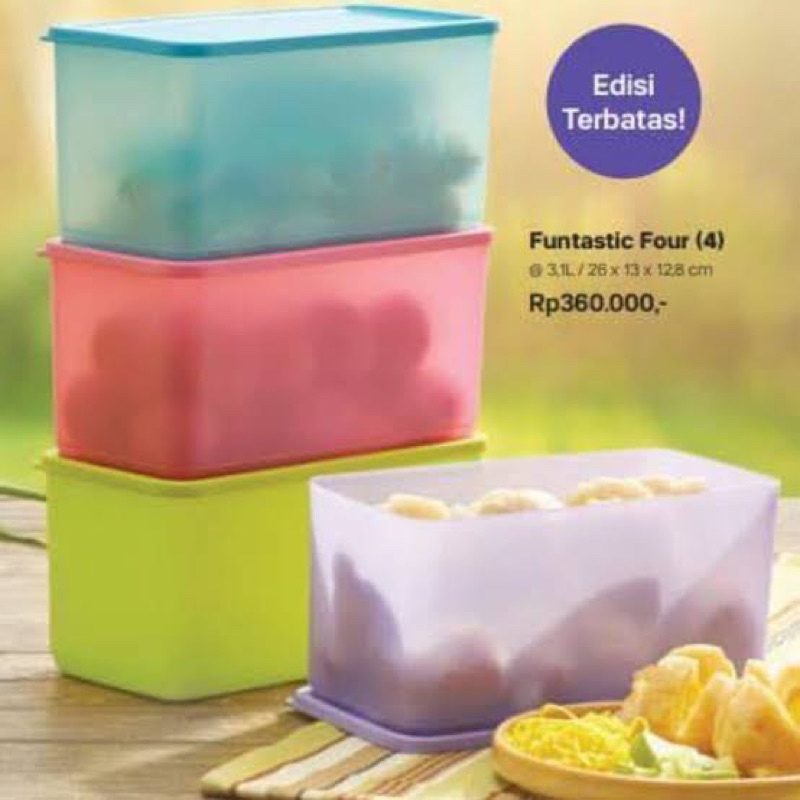 TUPPERWARE FUNTASTIC FOUR