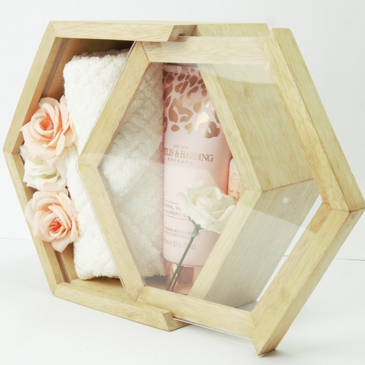 

Kotak kayu Hampers / Kotak Kayu Akrilik / Kotak Parcel / kotak kayu gift box / GG03