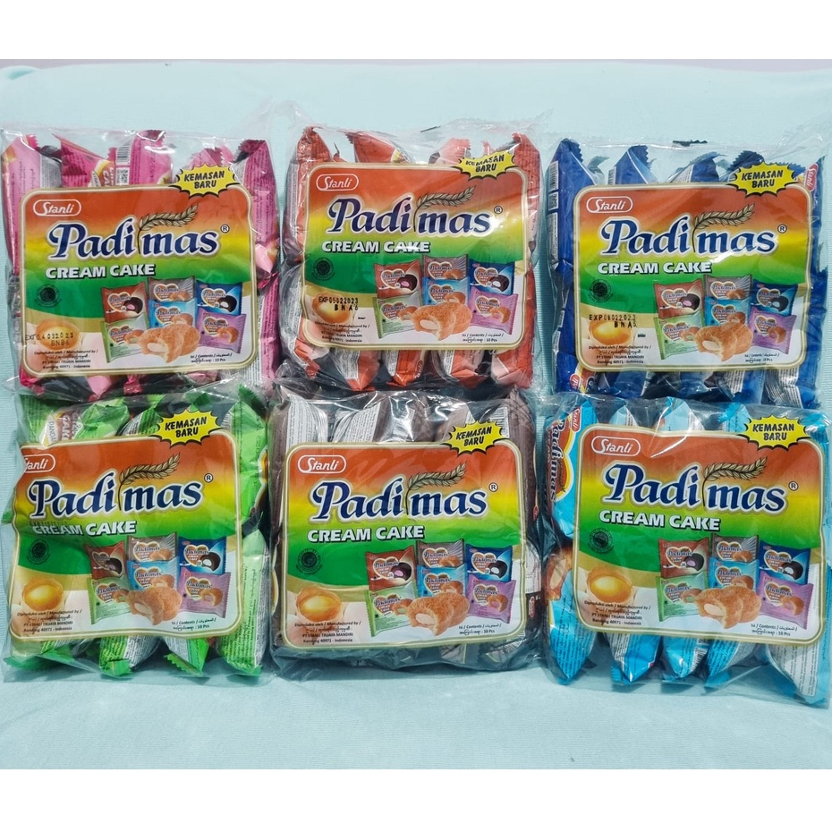 

Padimas Cream Cake Strawberry / Chocolate / Pandan / Vanilla / Brownies Strawberry / Brownies Vanilla (10 Pcs)