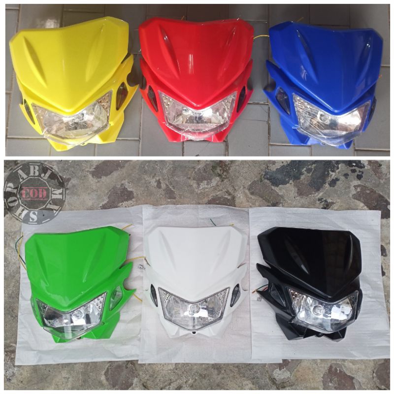 Headlamp KLX 150 Reflektor Batok KLX 150 OLD Lampu Depan KLX 150 S