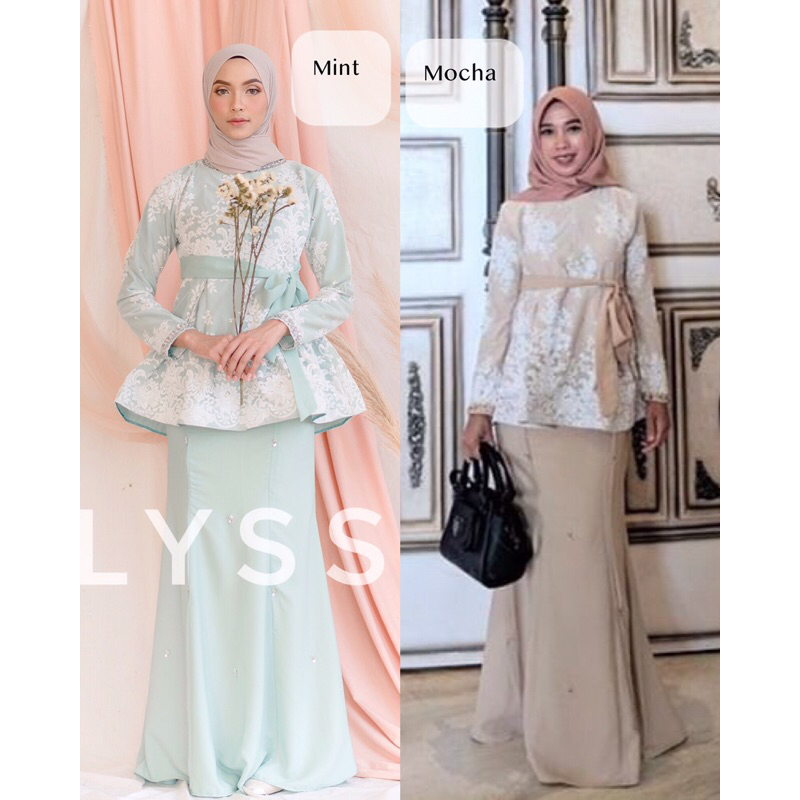 Alyssa Kurung (SALE TANPA PAYET)