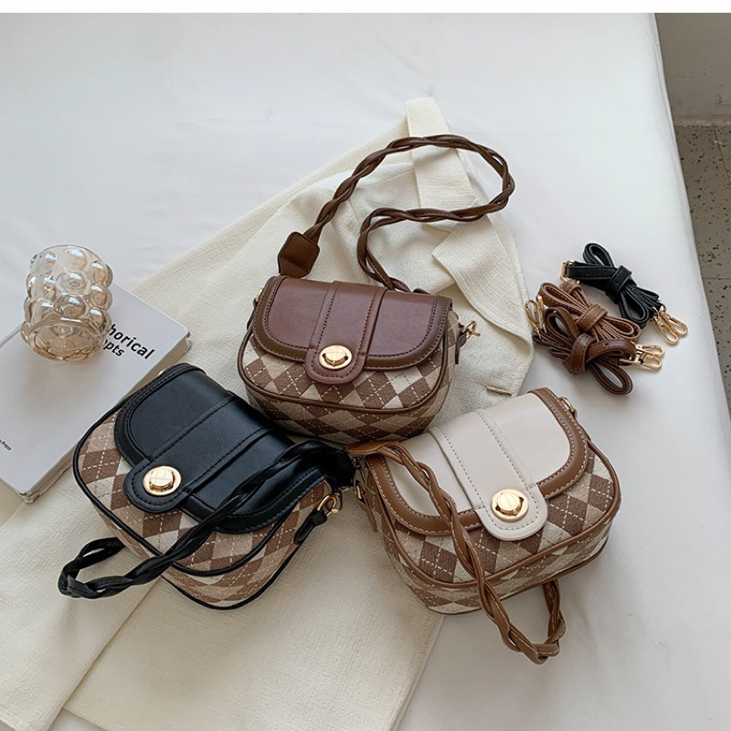 LADIESBAG - TAS SELEMPANG HANDBAG WANITA IMPORT CEWEK BAG SLINGBAG SELEMPANG SHOULDERBAG KONDANGAN LB 412