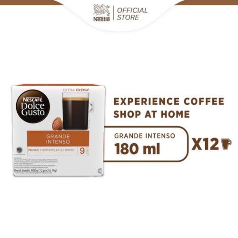 

Kopi Kapsul Nescafe Dolce Gusto Grande Intenso Coffee Capsule