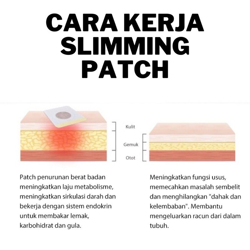 Nikslim Koyo Pelangsing - Herbal Pembakar Pengecil Perut Buncit Wanita Slimming Patch Susut Perut Pengecil Badan Herbal