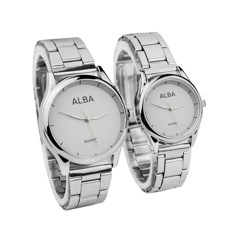 Jam Tangan Alba Couple AL013 (free gift)