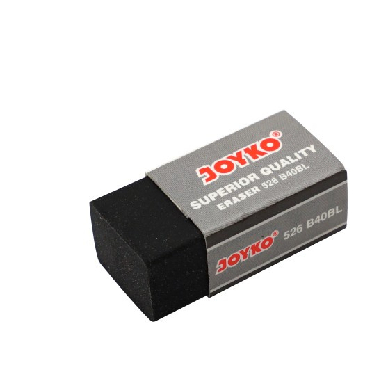 

TERMURAH Penghapus Joyko Eraser 526 B40BL Warna Hitam - SATUAN